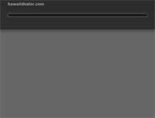 Tablet Screenshot of hawaiidealer.com